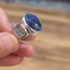 LAPİS LAZULİ EL İŞÇİLİĞİ 9,12GR ERKEK YÜZÜK NO:19