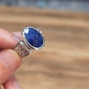 Alternative view of LAPİS LAZULİ EL İŞÇİLİĞİ 9,19GR ERKEK YÜZÜK NO:18