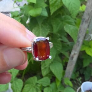 GRANAT 7A KALİTE FASET KESİM AYARLI GÜMÜŞ YÜZÜK 5,05gr N25