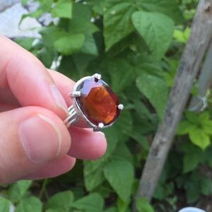 GRANAT 7A KALİTE FASET KESİM AYARLI GÜMÜŞ YÜZÜK 3,60gr N26