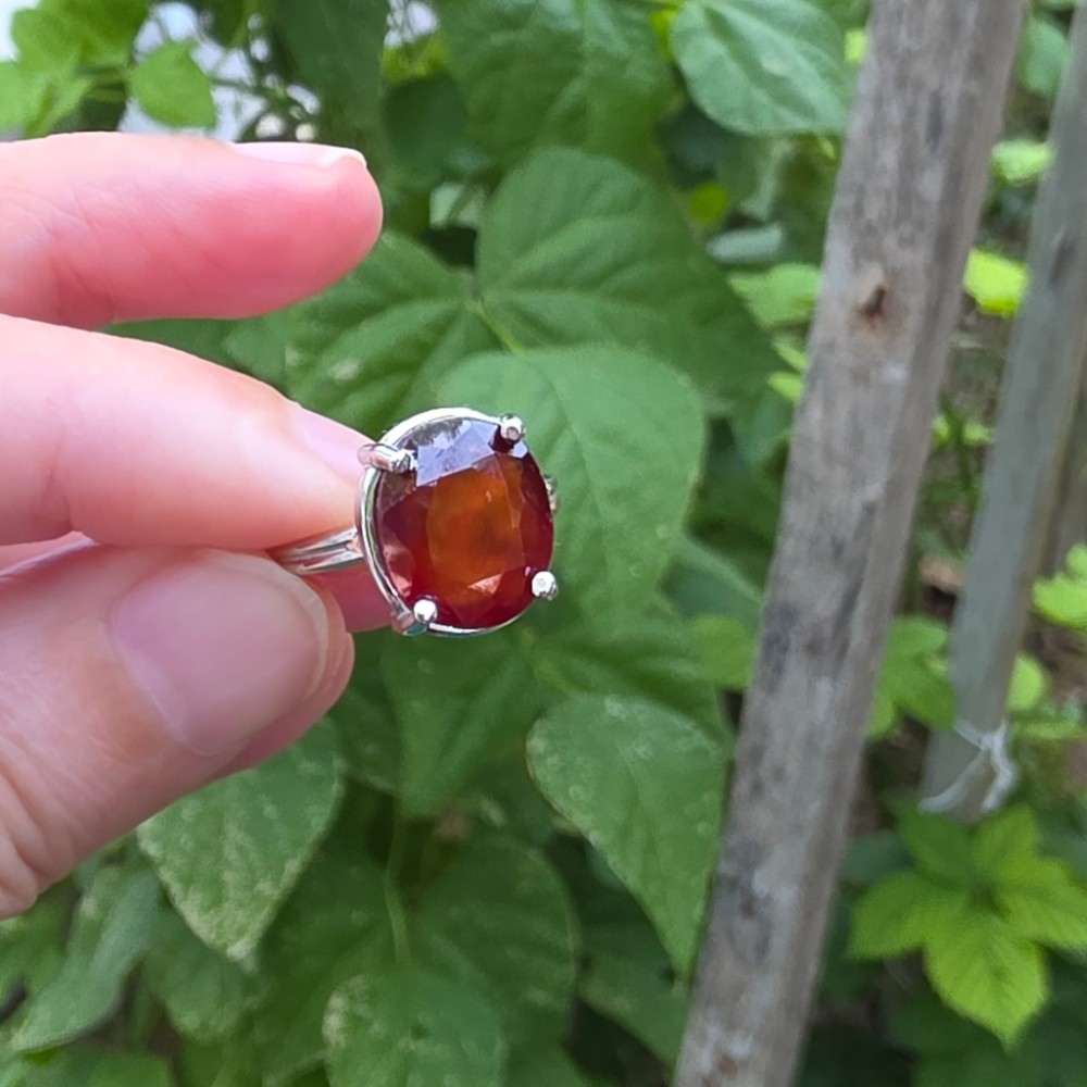 GRANAT 7A KALİTE FASET KESİM AYARLI GÜMÜŞ YÜZÜK 3,70gr N230