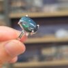 ATEŞ OPAL EL İŞÇİLİĞİ GÜMÜŞ YÜZÜK 2,65GR A3