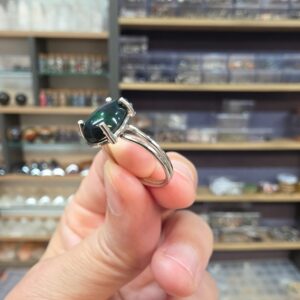 ATEŞ OPAL EL İŞÇİLİĞİ GÜMÜŞ YÜZÜK 2,48GR A35 - Görsel 3