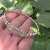 GÜMÜŞ KLİPSLİ ORİJİNAL ZİRKON TAŞLI BİLEKLİK 16-19CM 12,00GR G13