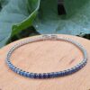 GÜMÜŞ SU YOLU ZİRKON TAŞLI BİLEKLİK 16-18CM 6,14GR G2