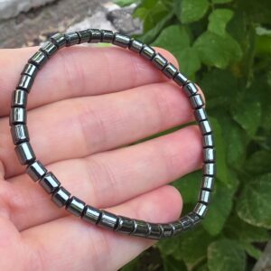 HEMATİT ERKEK BİLEKLİK 19CM