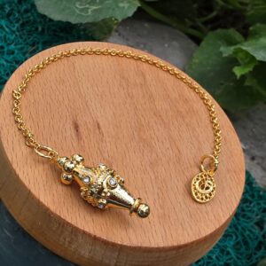 PİRİNÇ SARKAÇ 8,80+-GR ZİNCİR UZUNLUK 18CM - Görsel 4