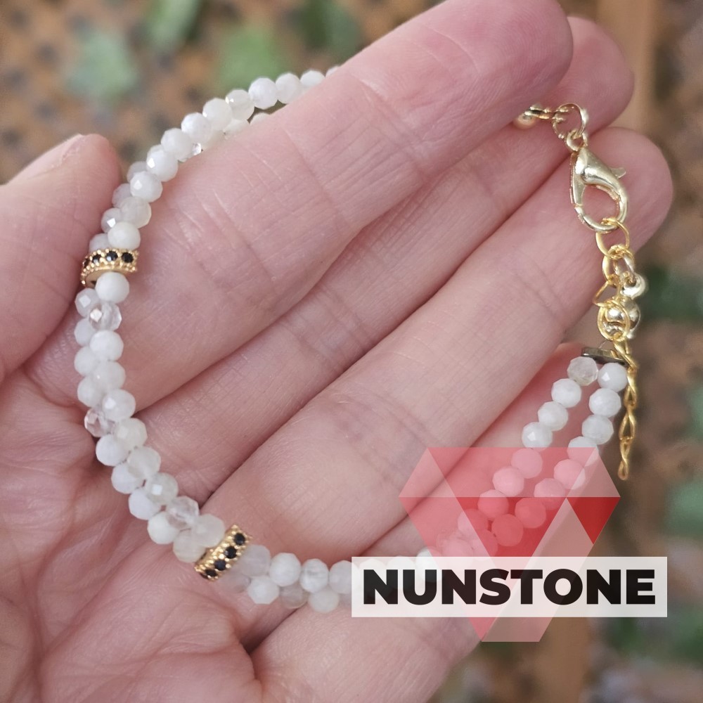 AY TAŞI AA KALİTE HİNDİSTAN KESİM 2 Lİ BİLEKLİK