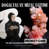 DOĞALTAŞ VE MİZAÇ EĞİTİMİ 24 DERS PROGRAMI