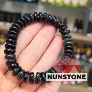 OBSİDİYEN ERKEK BİLEKLİK 18-20CM O1