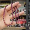 YAKUT 7A KALİTE HİNDİSTAN KESİM 3MM GÜMÜŞ KOLYE