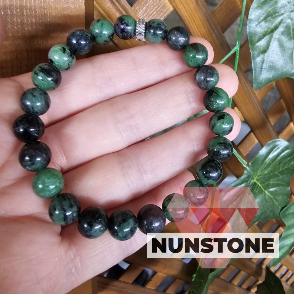 ZOİSİT AA KALİTE 8 MM BİLEKLİK GÜMÜŞ APARAT İLE HAZIRLANMIŞTIR